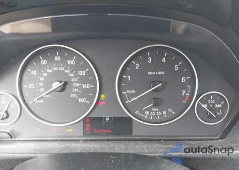 2013 BMW 328I из США, поврежденный, VIN WBA3C1G58DNR48213